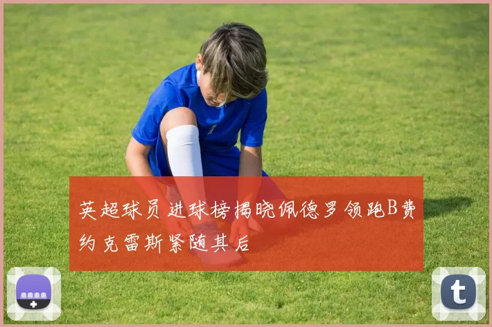 英超球员进球榜揭晓佩德罗领跑B费约克雷斯紧随其后
